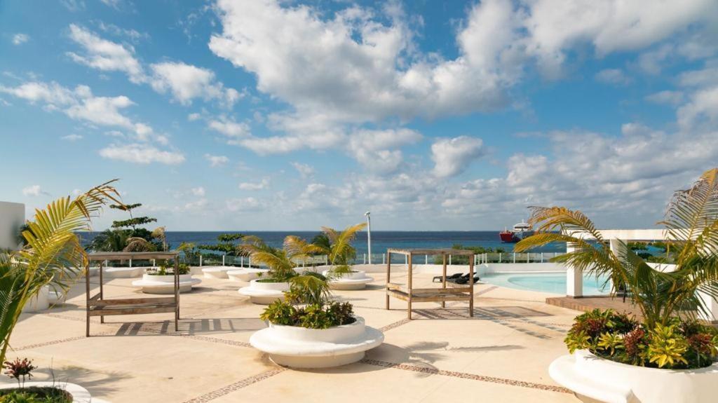 Confortable Casa En Cozumel, Condominio Con Vista Al Mar # 10 Екстериор снимка