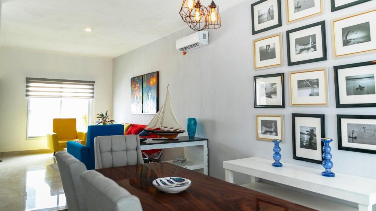 Confortable Casa En Cozumel, Condominio Con Vista Al Mar # 10 Екстериор снимка