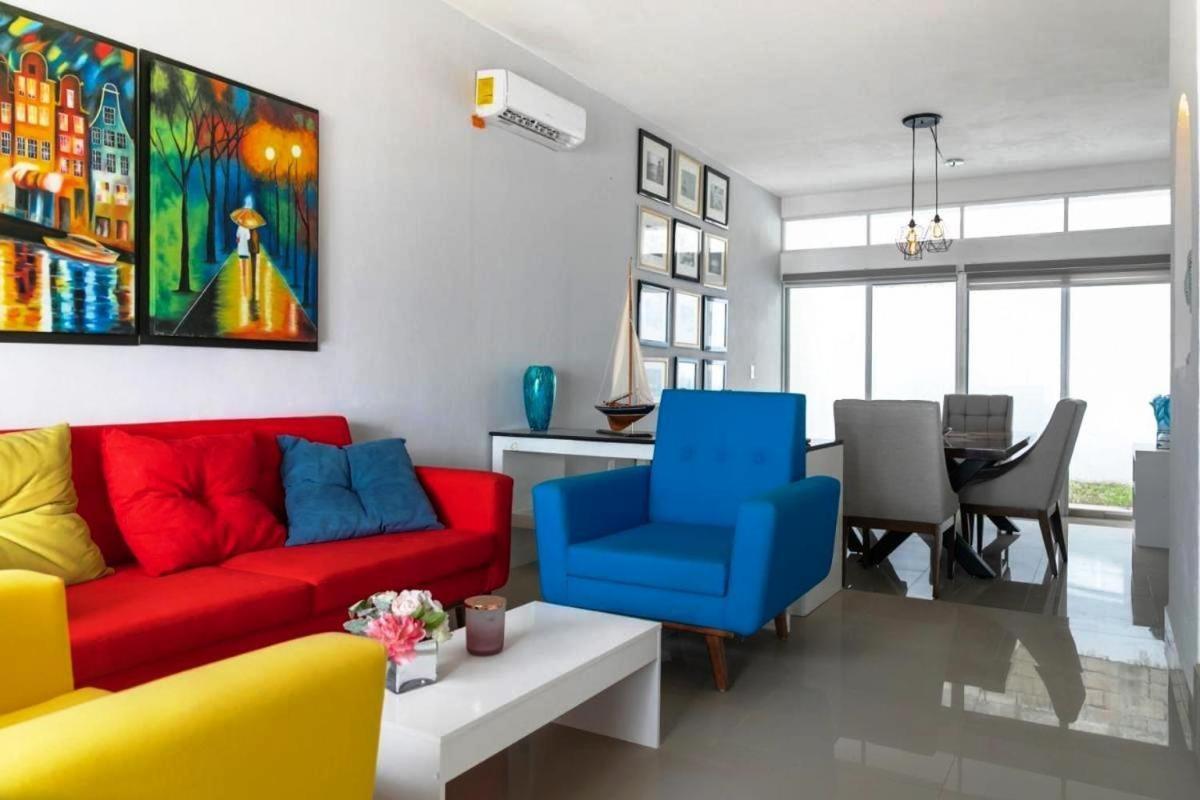 Confortable Casa En Cozumel, Condominio Con Vista Al Mar # 10 Екстериор снимка